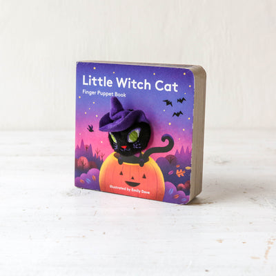 Finger Puppet Board Book - Little Witch Cat