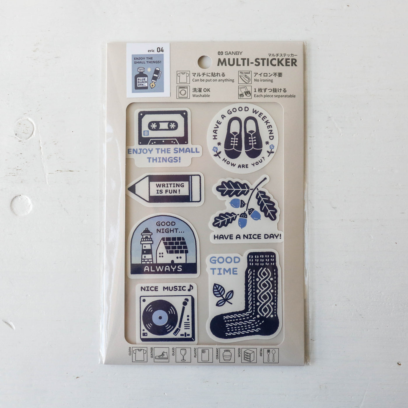 Eric x Sanby Multi-Sticker Set - 04 Favorite