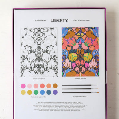 Liberty Paint By Number Kit - Glastonbury