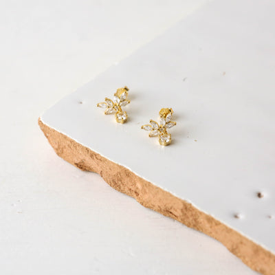 Winged Leaf Earrings