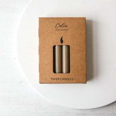 Short Taper Candles - Box of 12