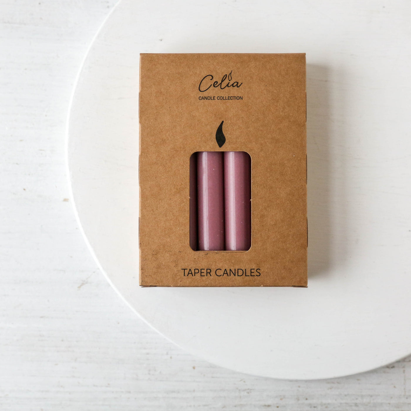 Short Taper Candles - Box of 12