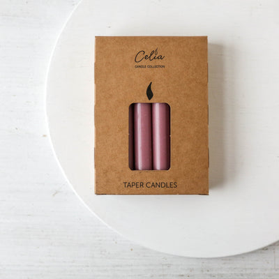 Short Taper Candles - Box of 12
