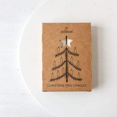 12 Taper Christmas Tree Candles