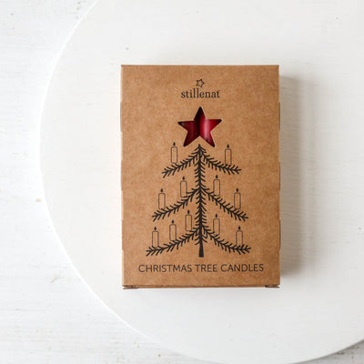 12 Taper Christmas Tree Candles