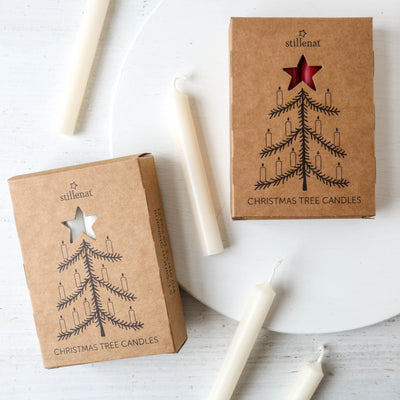 12 Taper Christmas Tree Candles