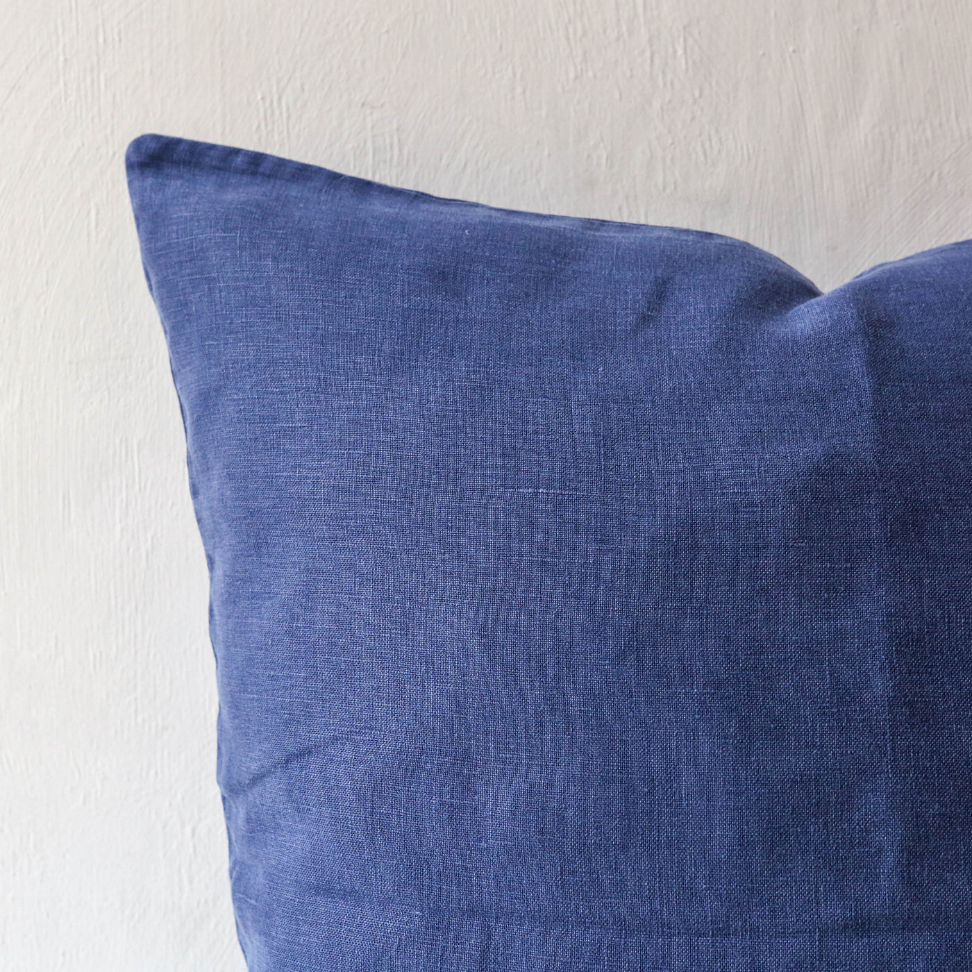 Linen Cushion Cover - Indigo