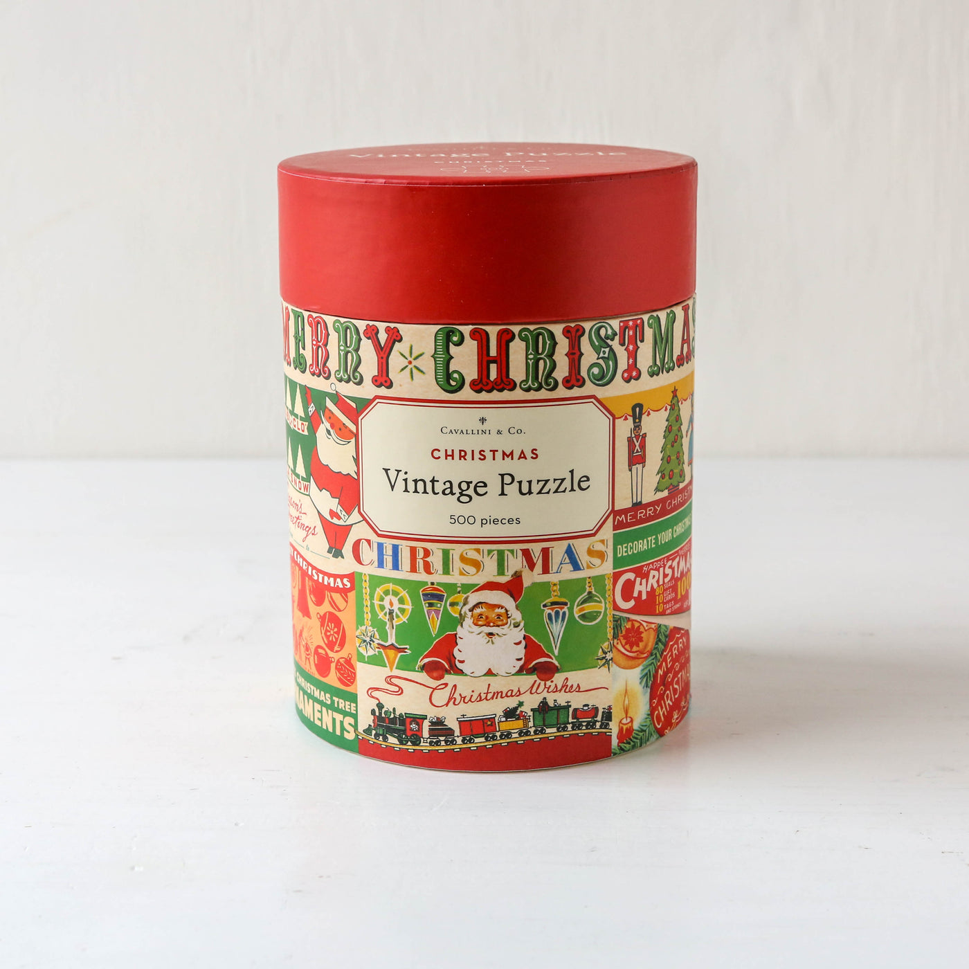 Vintage Christmas 500 Piece Puzzle