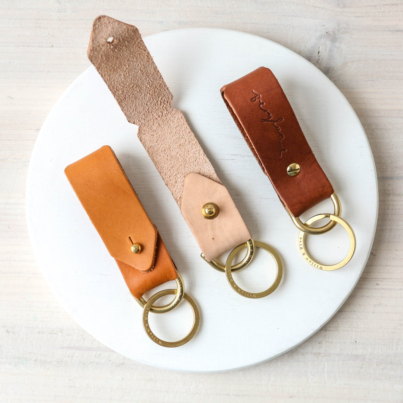 Leather Keyring