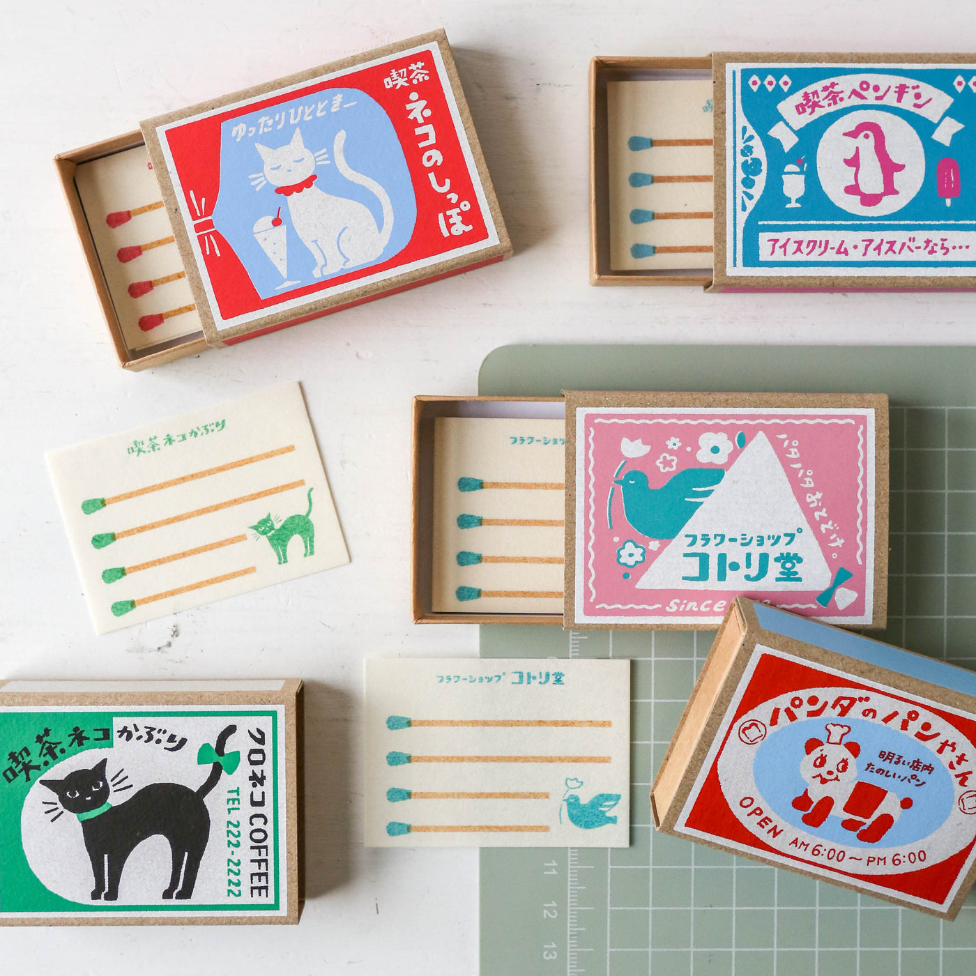 New Furukawashiko Memo Notes Matchbox