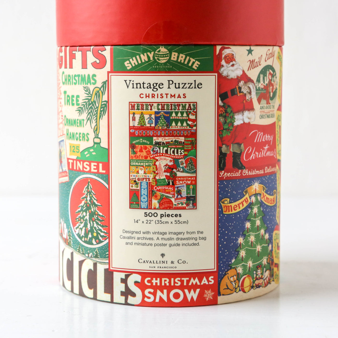 Vintage Christmas 500 Piece Puzzle
