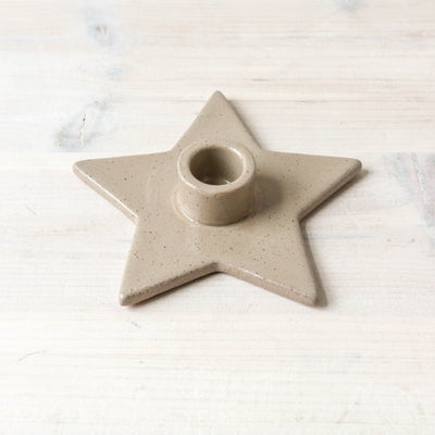 Ceramic Star Candle Holder