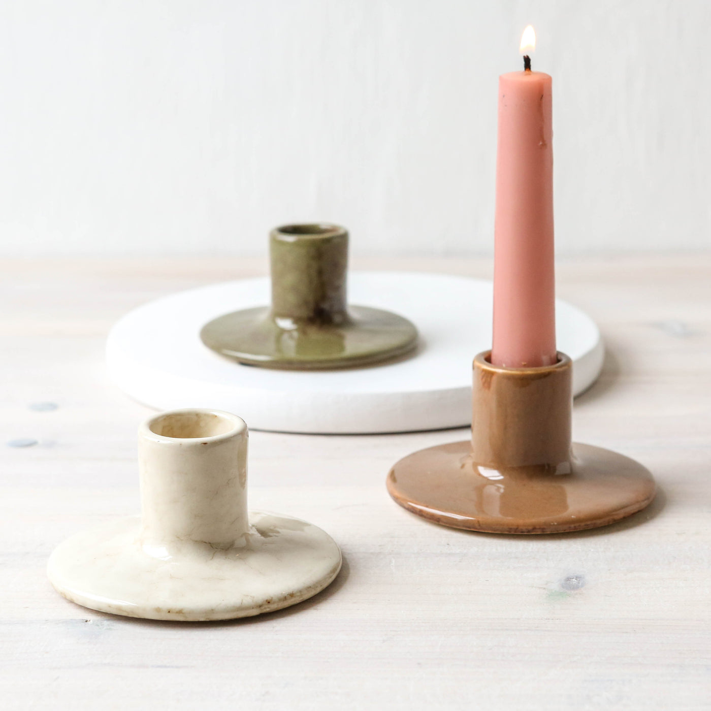 Simple Dinner Candle Holder
