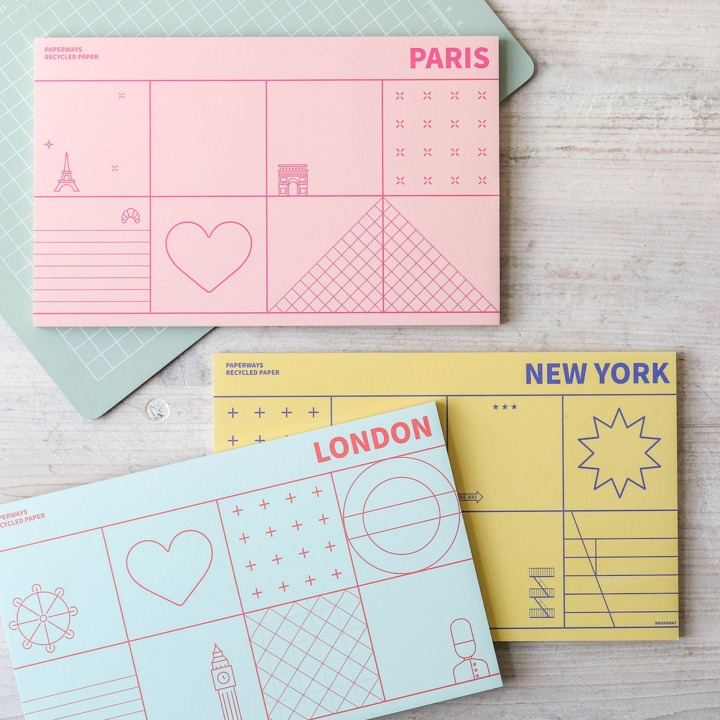 Paperways City Deskpad