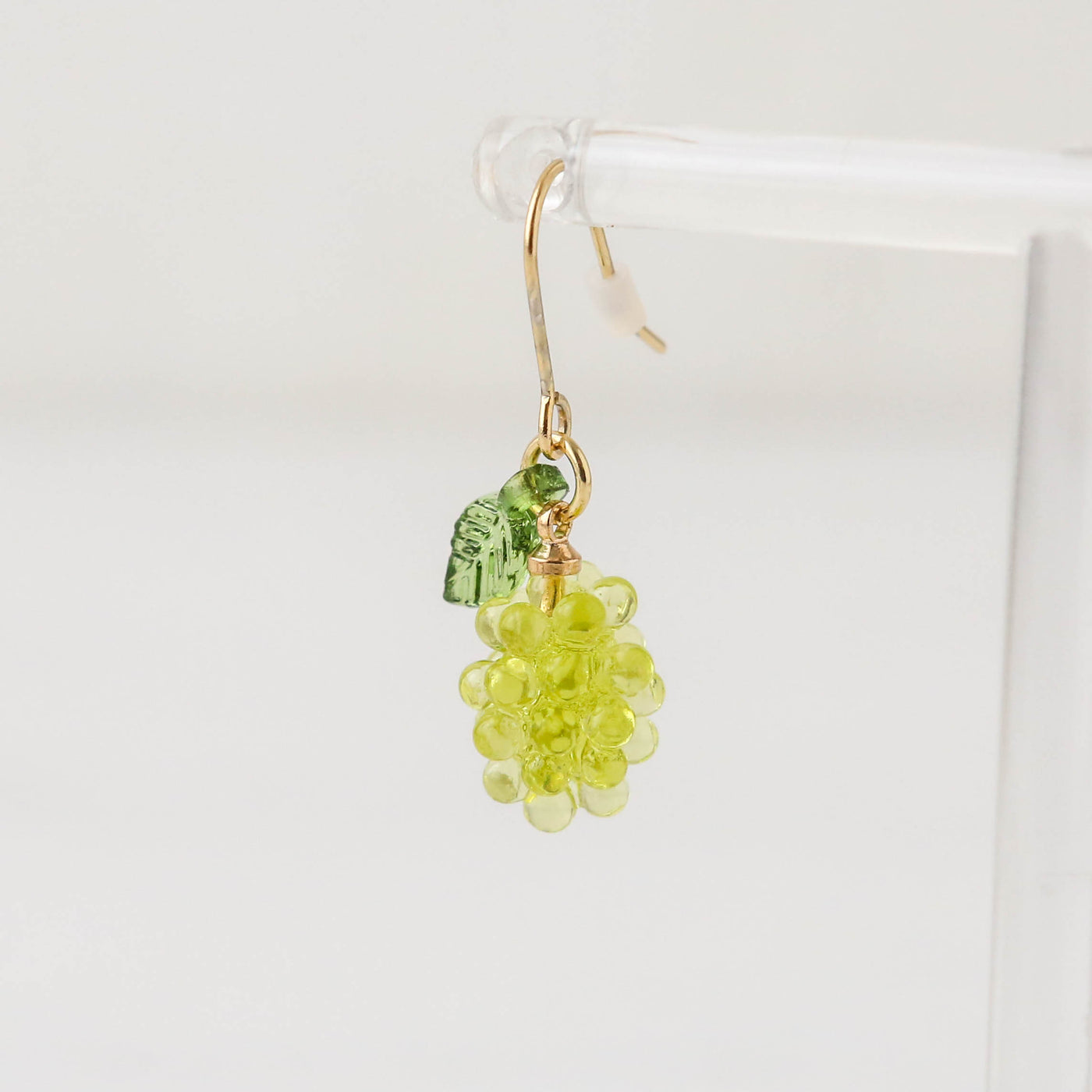 Green Grapes Drop Earrings