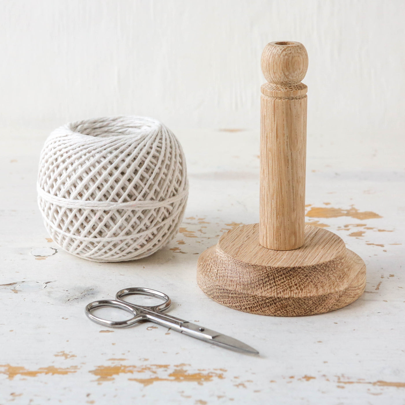 Wooden String Tidy