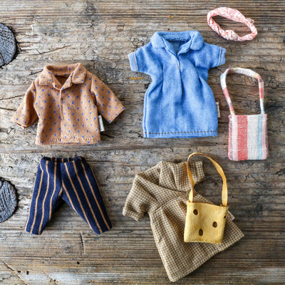 Denim Dress & Bag - Mum Mouse Clothes