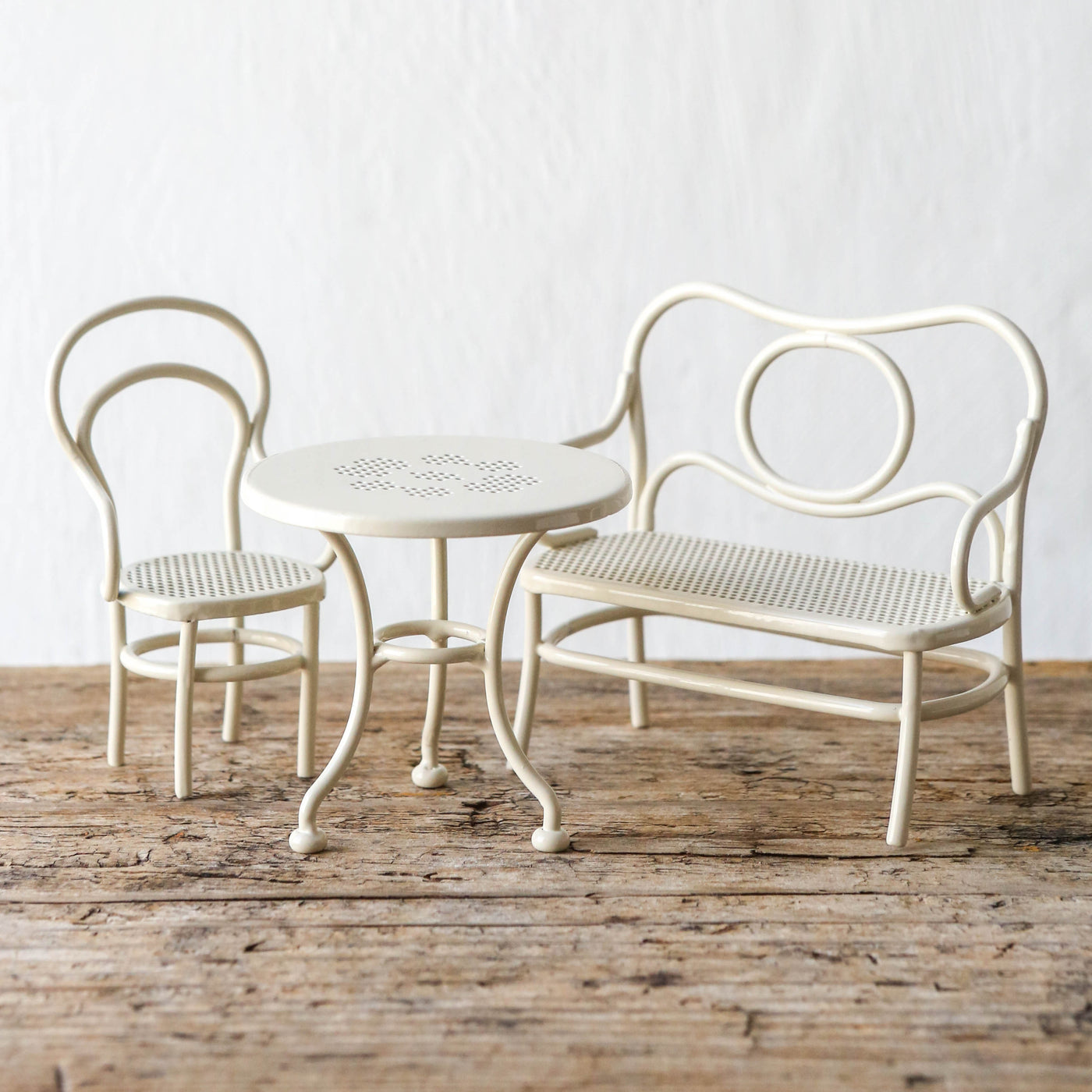 Café Set for Maileg Mice - Off White