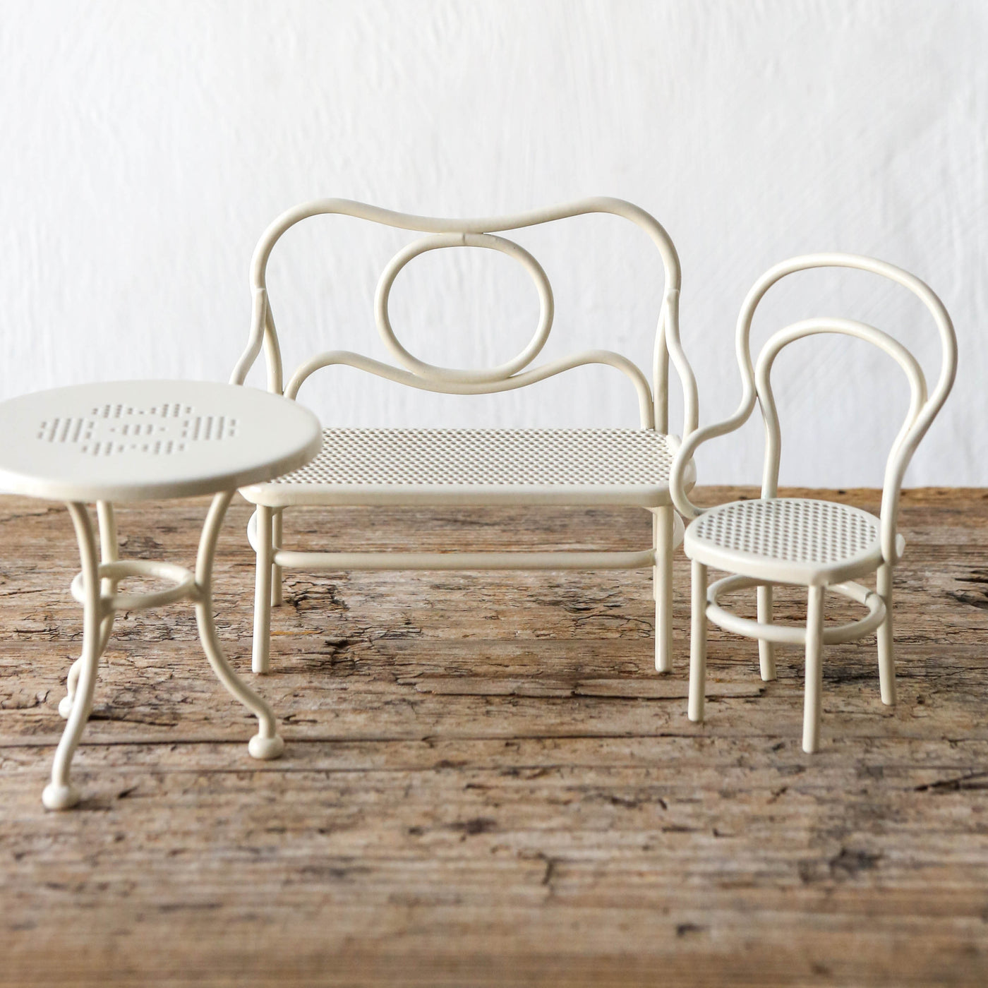 Café Set for Maileg Mice - Off White