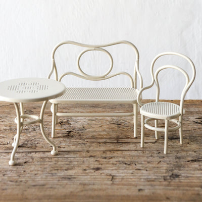 Café Set for Maileg Mice - Off White