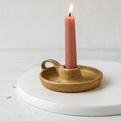 Hand Thrown 'Coastal' Candle Holder