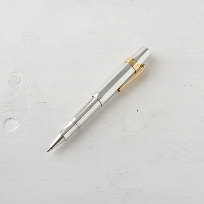 Kaweco AL Sport Rollerball Pen - Raw with Classic Clip
