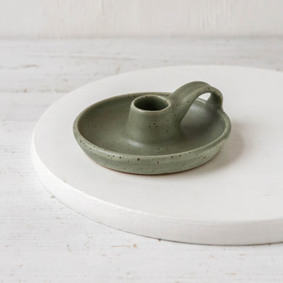 Hand Thrown 'Coastal' Candle Holder