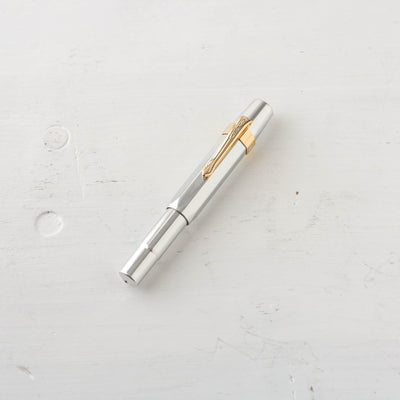 Kaweco AL Sport Rollerball Pen - Raw with Classic Clip