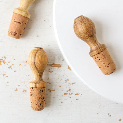 Oak Wine Stopper