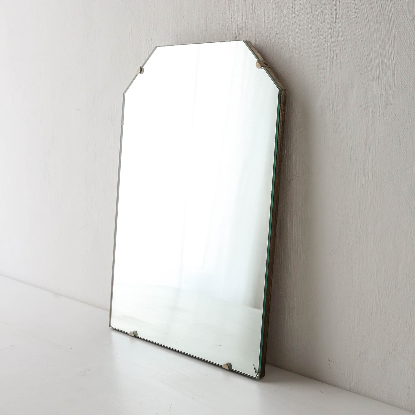 Small Vintage Mirror - Simple Design Portrait