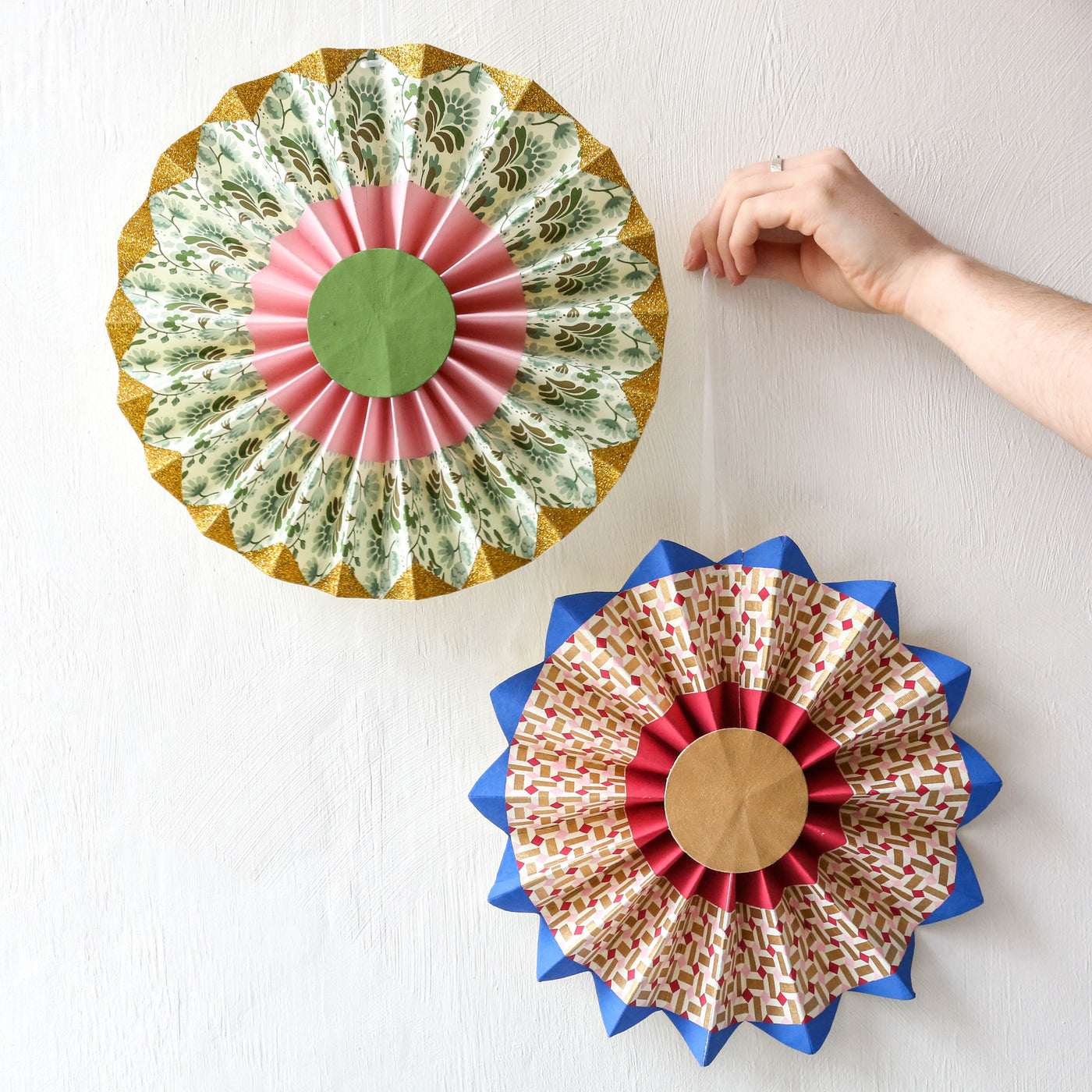 Kalaiya Paper Rosette Decoration