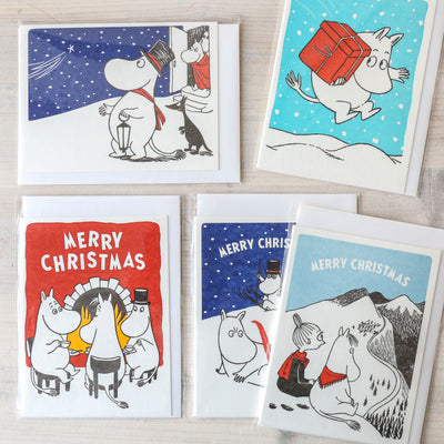 Moomin Shooting Star Letterpress Card