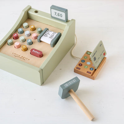 Wooden Toy Cash Register