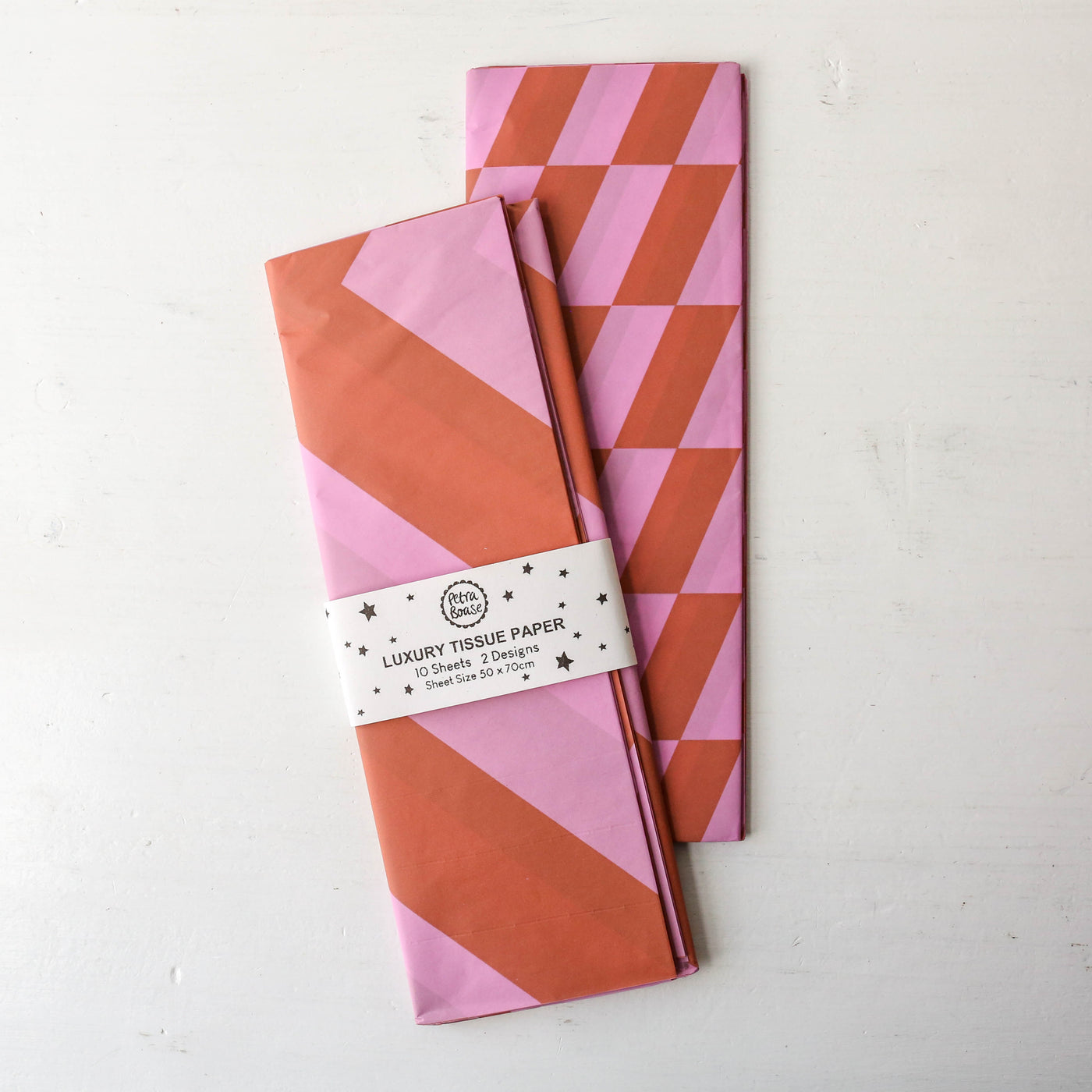 Luxury Patterned Tissue Paper - 10 Sheets