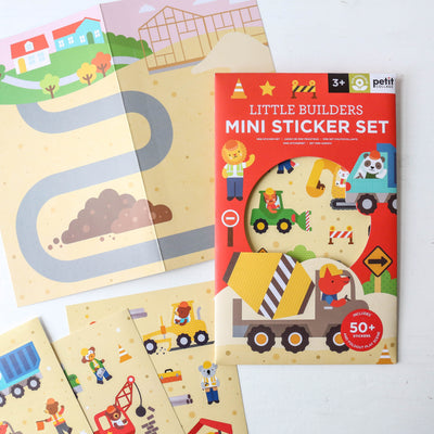 Little Builders Mini Sticker Set