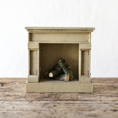 NEW Maileg Fireplace - Off White