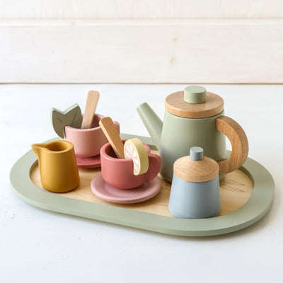 Wooden Toy Tea Set