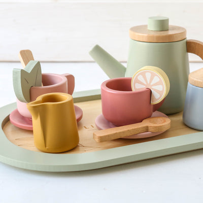 Wooden Toy Tea Set