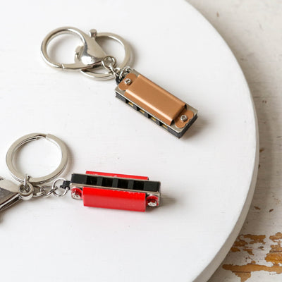 Mini Harmonica Keyring