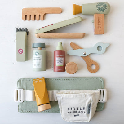 Wooden Toy Hairdresser set