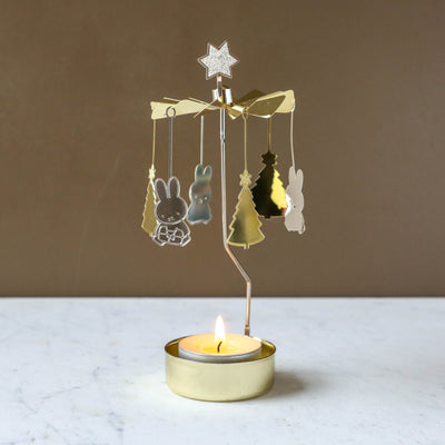 Anglaspel Candle Holder - Miffy Christmas