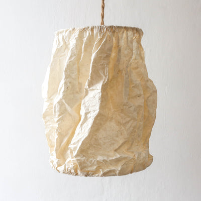 Wrinkle Paper Lampshade - Small