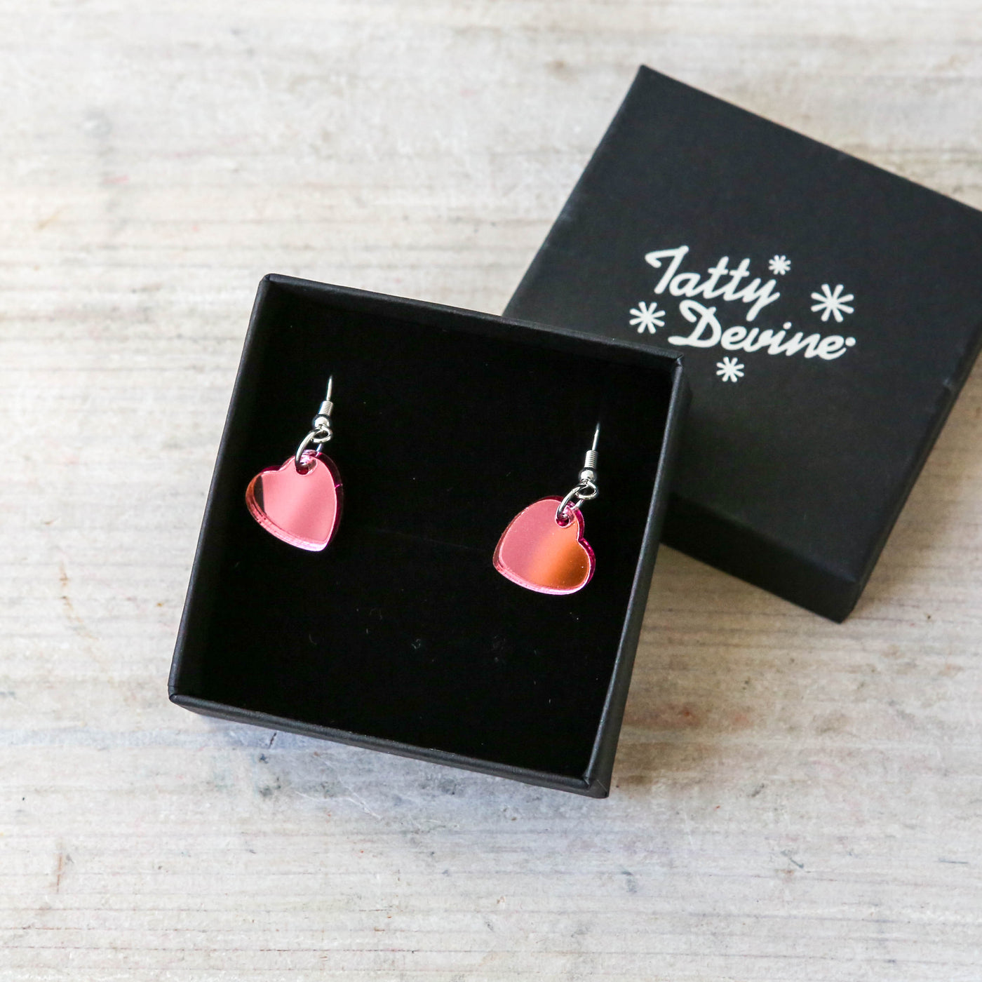 Heart Charm Earrings