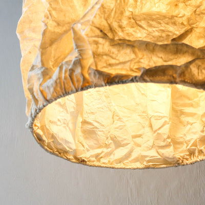 Wrinkle Paper Lampshade - Small