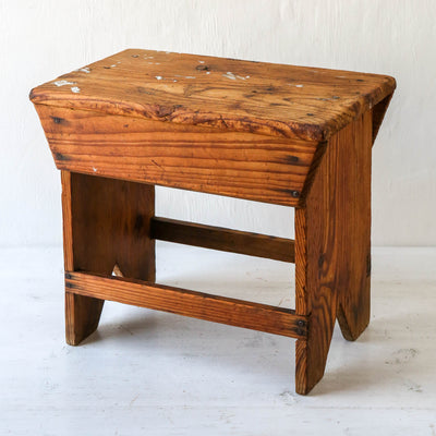 Rustic Vintage Foot Stool - Design 4