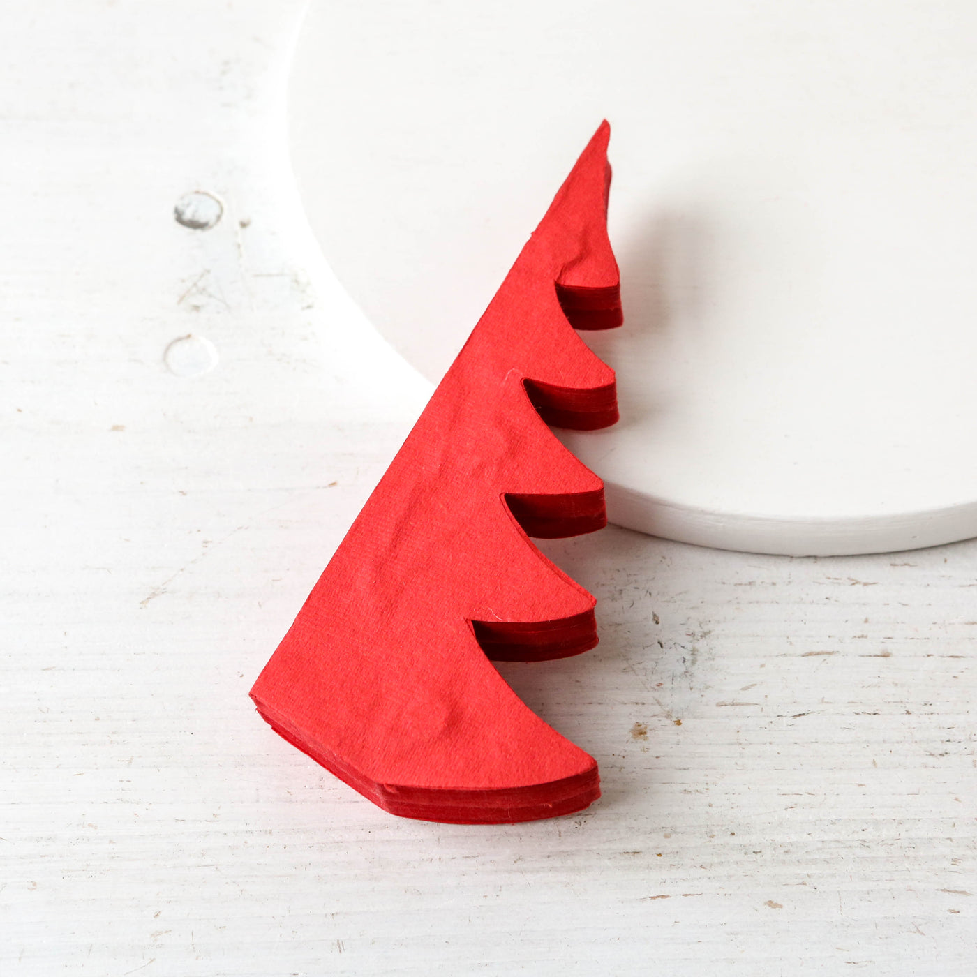 16cm Honeycomb Pine Tree - Ruby