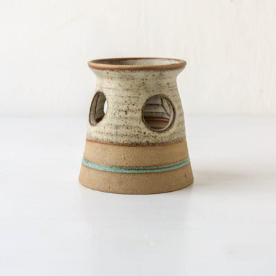 Vintage Studio Pottery Tea Light Holder