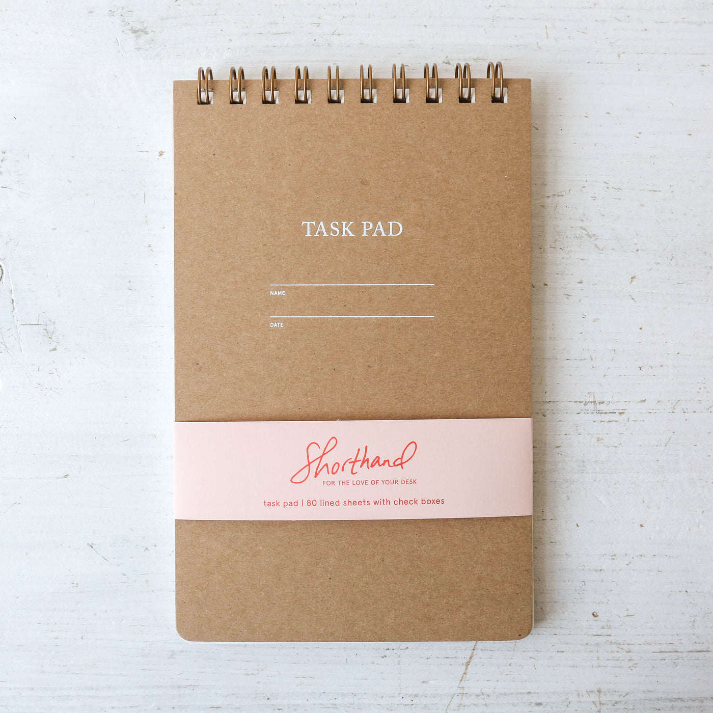 Task Pad Notebook