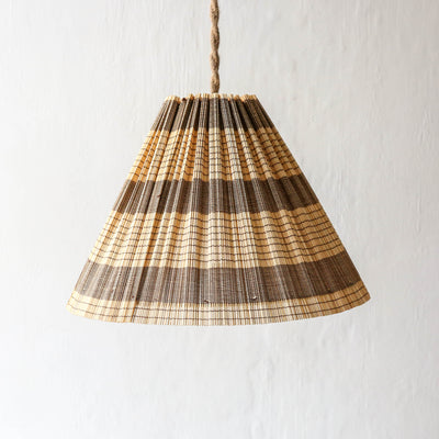 Bamboo Lampshade - Brown