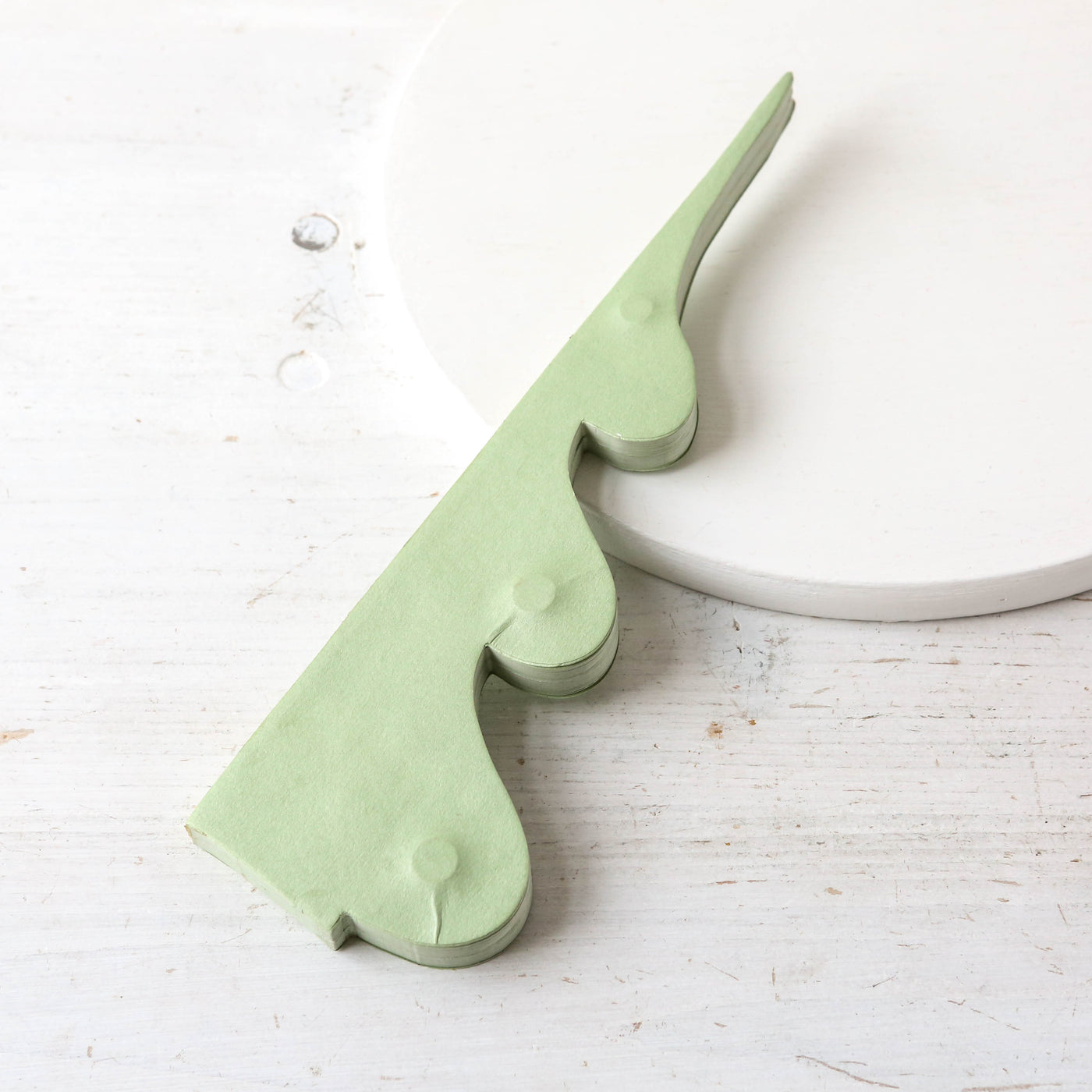 24cm Honeycomb Spruce Tree - Mint